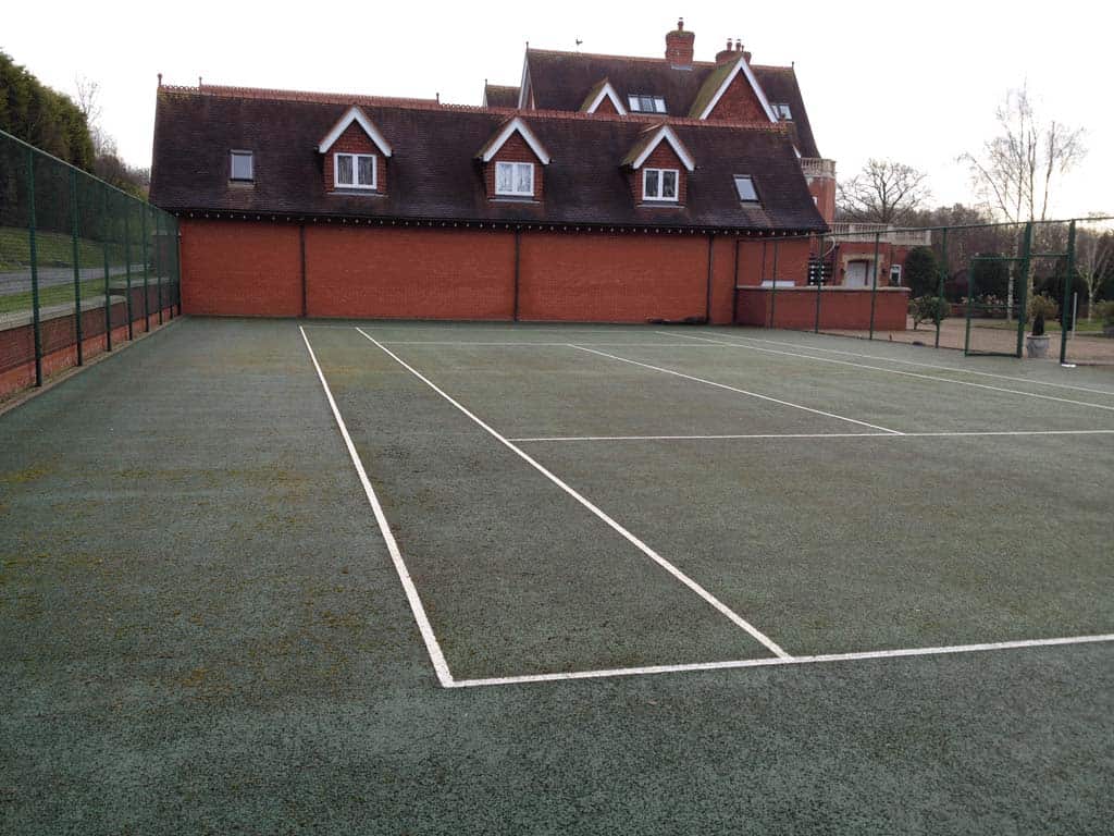 Tennis court restoration specialists before